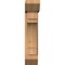 Ekena Millwork Merced Slat Smooth Bracket w/ Offset Brace, Western Red Cedar, 7 1/2"W x 24"D x 36"H BKT0806X24X36MRC06SWR - alternate 4